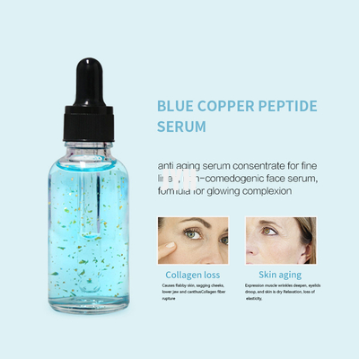 GHK-CU Essence سيروم للوجه 24K Gold Blue Copper Peptide Serum