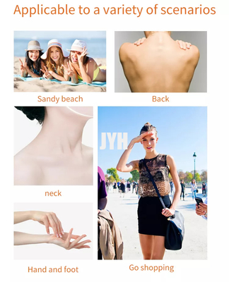 واقي من الشمس مضاد للماء Sunblock SPF50 + / Pa +++ تبييض الجسم