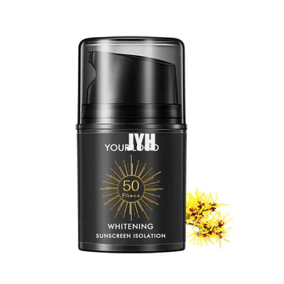واقي من الشمس للوجه مضاد للماء من ناتشورال سكين للرجال SPF50 + Pa +++ واقي من الشمس غير مبيض وعزل من الشمس