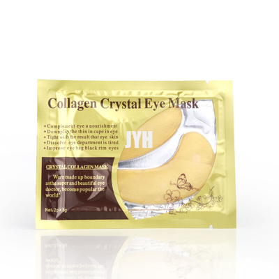 ODM 24k Gold Eye Mask Beauty Collagen Gel Maskss ورقة للانتفاخ